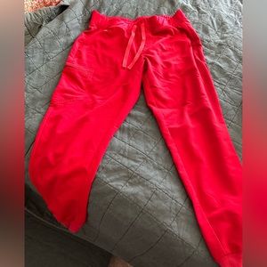 Figs Winning red Zamora jogger